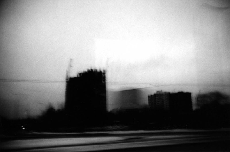 The sky was low in Kyiv, Ukraine (2009)