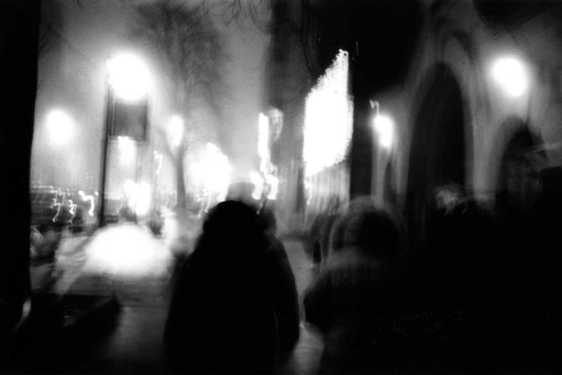 Obscurite de l'hiver Kyiv, Ukraine (2009)
